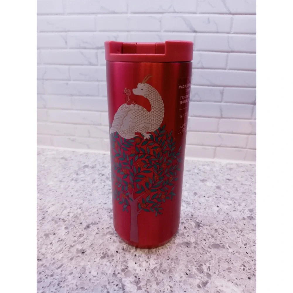 2024 Starbucks Lunar New Year of the Dragon 12oz Vacuum Insulated Tumbler